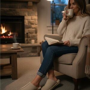 Cozy Cream Women's Ugg Slippers